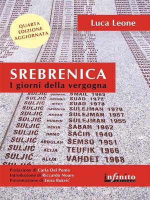 cover image of Srebrenica.I giorni della vergogna